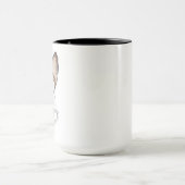 かわいい子犬のコーヒー マグカップ (中央)