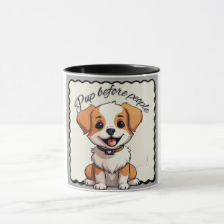 かわいい子犬のコーヒー  マグカップ