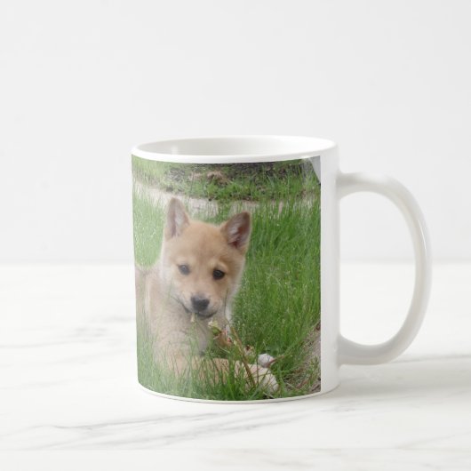 かわいい子犬のコーヒー・マグ コーヒーマグカップ (右)
