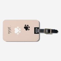 かわいい子犬のハートパーソナライズされた足