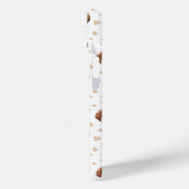 かわいい子犬のパターン Case-Mate iPhoneケース (裏面 / 左)