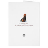 かわいい子犬のベグルかわいい子犬 (裏面)