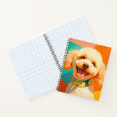 かわいい子犬のペット ノートブック (内部)