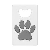 かわいい子犬のポースケッチ クレジットカード栓抜き (正面)