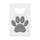 かわいい子犬のポースケッチ クレジットカード栓抜き (裏面)