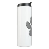 かわいい子犬のポースケッチ タンブラー (回転左)