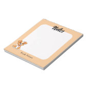 かわいい子犬のメモ帳 ノートパッド (回転)