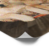 かわいい子犬のラブラッド ポスター (角)