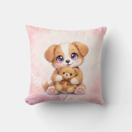 かわいい子犬の保育園の装飾 クッション