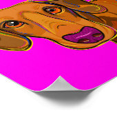 かわいい子犬の写真，ドキシー，ウィナー ポスター (角)