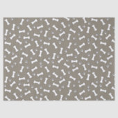 かわいい子犬の前版画と骨の新しい犬誕生日 薄葉紙 (正面)