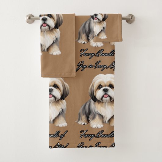 かわいい子犬の可愛い子猫 バスタオルセット (インサイチュ)