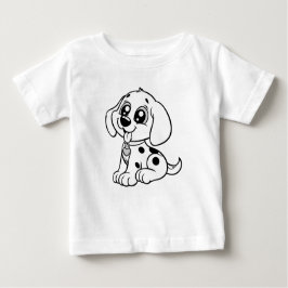 かわいい子犬の子供 | かわいい犬 面白いペット ベビーTシャツ