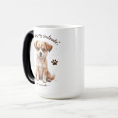 かわいい子犬の引用文モーフィングマグ(15oz) モーフィングマグカップ (正面左)