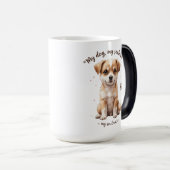かわいい子犬の引用文モーフィングマグ(15oz) モーフィングマグカップ (正面右)