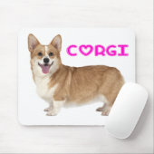 かわいい子犬の恋人のギフトペンブロークウェルシュコーギー マウスパッド (マウス)