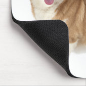 かわいい子犬の恋人のギフトペンブロークウェルシュコーギー マウスパッド (コーナー)