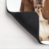 かわいい子犬の愛犬家ギフトバセットハウンド マウスパッド (コーナー)