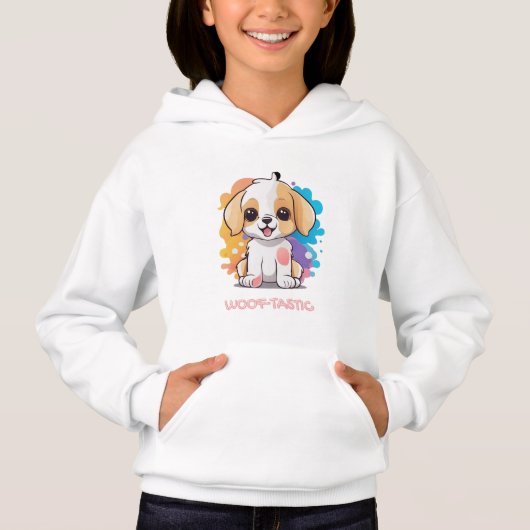かわいい子犬の斑点(カラフル多い) (正面)