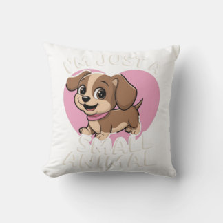 かわいい子犬の枕は美しい瞬間を描く クッション