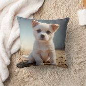 かわいい子犬の枕クッション クッション (ブランケット)