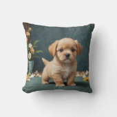 かわいい子犬の枕クッション クッション (正面)