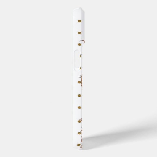 かわいい子犬の水玉模様パーソナライズされた- Case-Mate iPhoneケース (裏面 / 右)