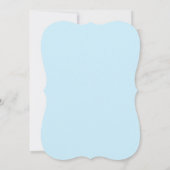 かわいい子犬の肉球出産祝い会の招待状 招待状 (裏面)