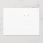 かわいい子犬の誕生日面白いチワワの誕生日    ポストカード (裏面)