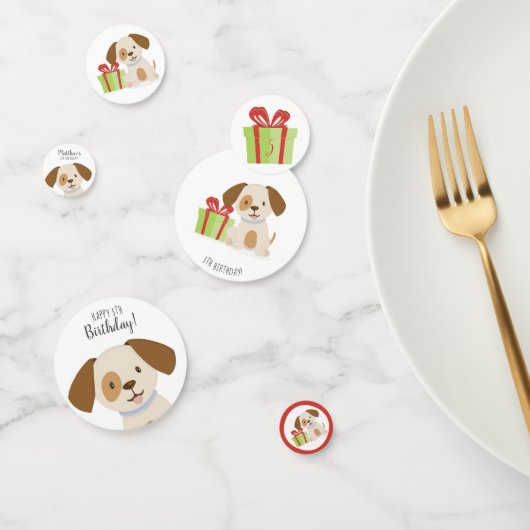 かわいい子犬の誕生日 コンフェッティ (グループ)