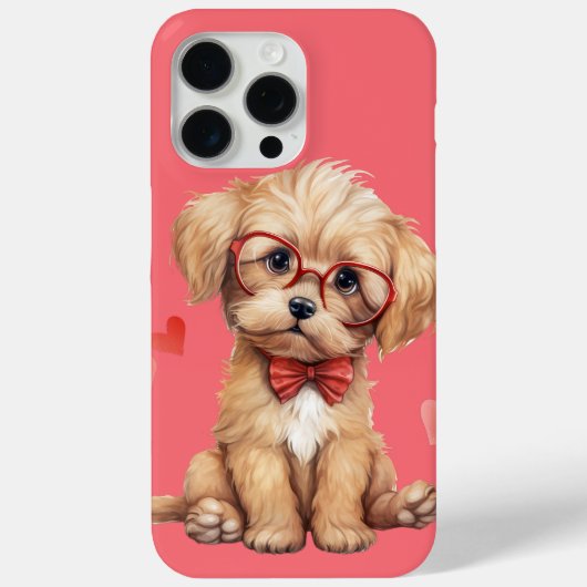 かわいい子犬の電話ケース Case-Mate iPhoneケース (裏面)