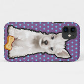 かわいい子犬のiPhone SE + iPhone 5/5Sの場合 Case-Mate iPhoneケース (裏面(横))