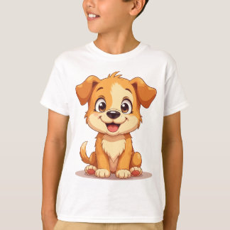 かわいい子犬のTシャツ Tシャツ