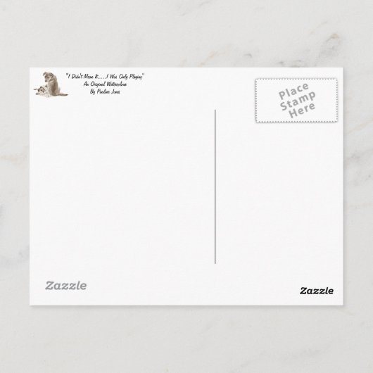 かわいい子犬はテディドッグとミックス ポストカード (裏面)