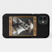 かわいい子犬は私と混乱しないように空手を知っている Case-Mate iPhoneケース (裏面(横))