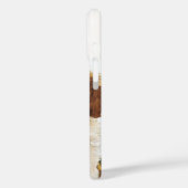 かわいい子犬ひまわりモノグラム Case-Mate iPhoneケース (裏面 / 左)