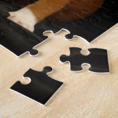 かわいい子犬イングリッシュ(犬)スタッフォードブルテリア ジグソーパズル (側面)