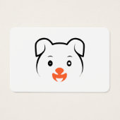 かわいい子犬ウインク (正面)