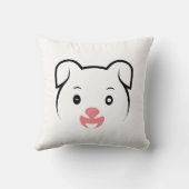 かわいい子犬ウインク クッション (裏面)