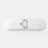 かわいい子犬ウインク スケートボード (横)