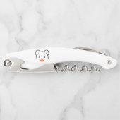 かわいい子犬ウインク ソムリエナイフ (正面)