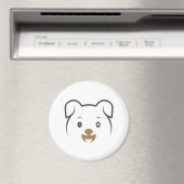 かわいい子犬ウインク マグネット (インサイチュ (食洗機))