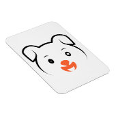 かわいい子犬ウインク マグネット (右側)