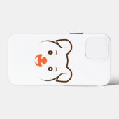 かわいい子犬ウインク Case-Mate iPhoneケース (裏面 (横))