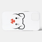 かわいい子犬ウインク Case-Mate iPhoneケース (裏面 (横))