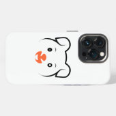 かわいい子犬ウインク iPhoneケース (裏面横)