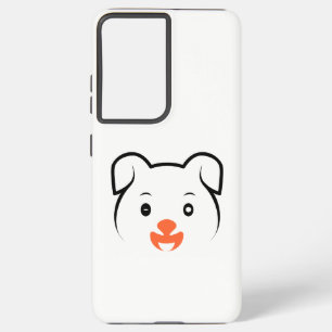 かわいい子犬ウインク SAMSUNG GALAXY S21 ULTRAケース