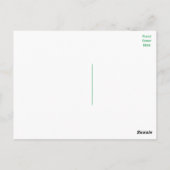 かわいい子犬ゴールデンリトリバーおめでとう ポストカード (裏面)