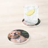 かわいい子犬ゴールデンレトリバーパピー コースター (側面)