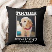 かわいい子犬ゴールデンレトリバー クッション (ブランケット)